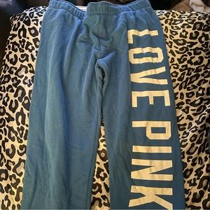 Pink sweatpants